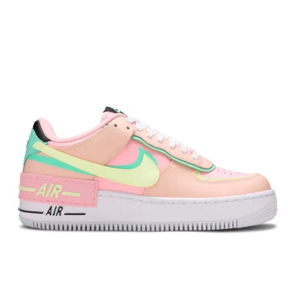 Nike Air Force 1 Shadow 'Arctic Punch Barely Volt' - Picture 1 of 13